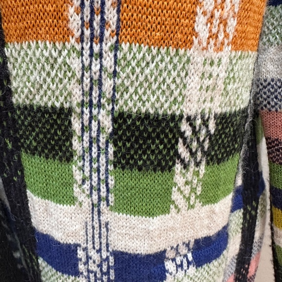 Aldo Martins Multi-Coloured Wool 'Shanley' Sweater Coat in - Picture 13 of 14